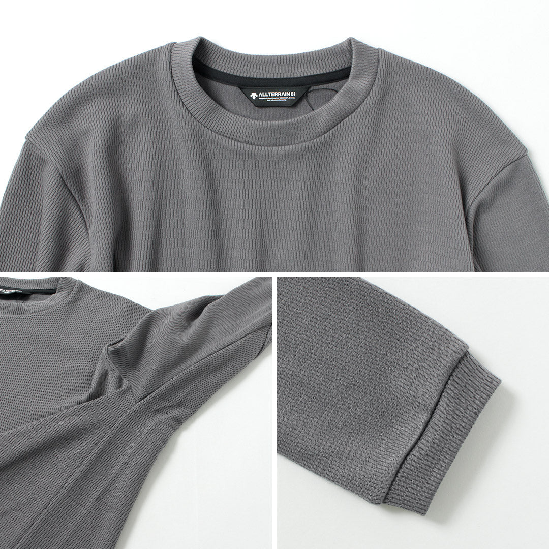 DESCENTE ALLTERRAIN 81 / Brushed Thermal Crew Neck Pullover