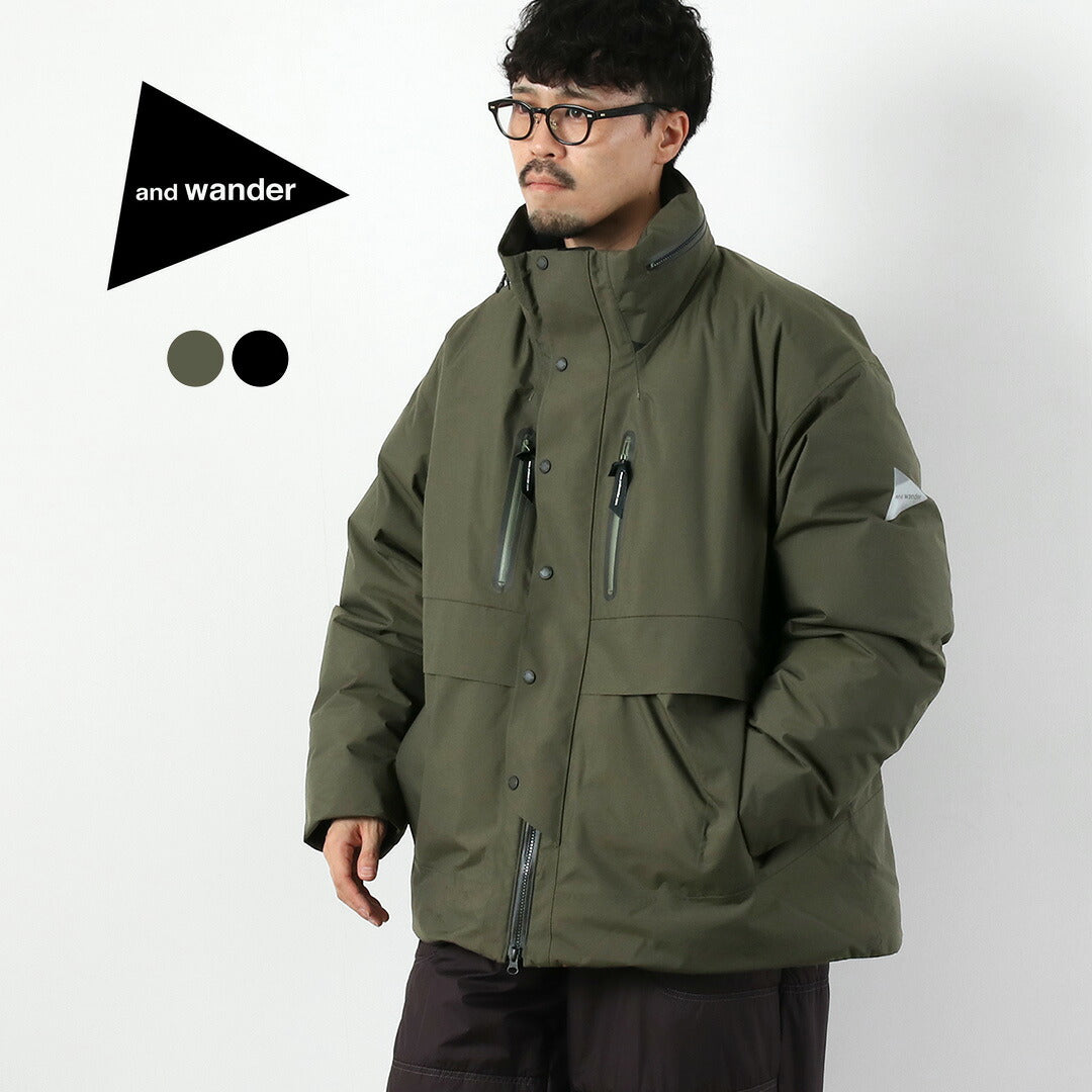AND WANDER / Rainproof Down Jacket