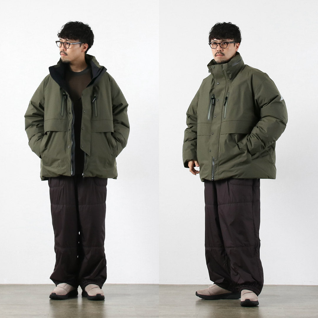 AND WANDER / Rainproof Down Jacket