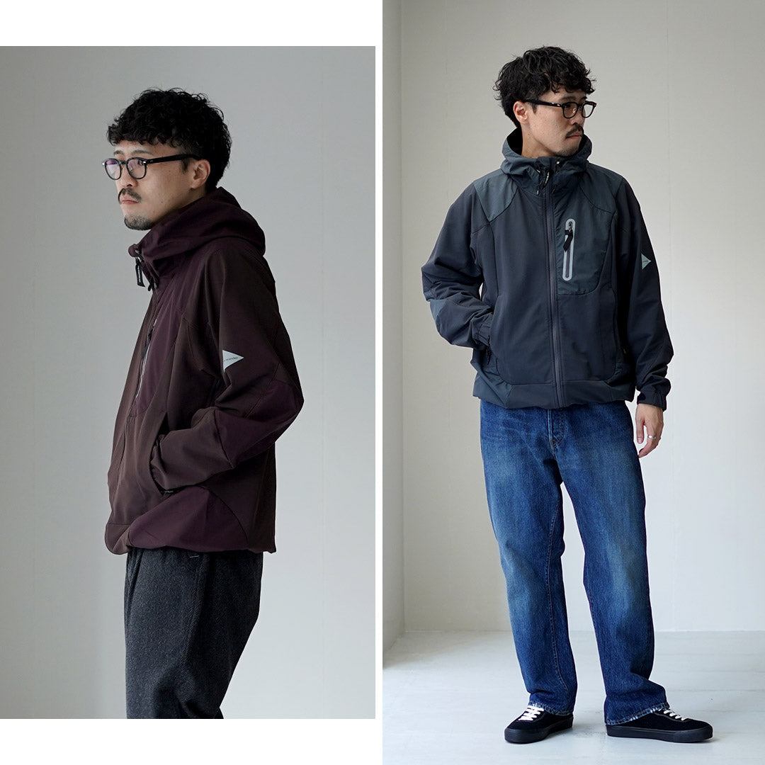 AND WANDER / Stretch Shell Jacket