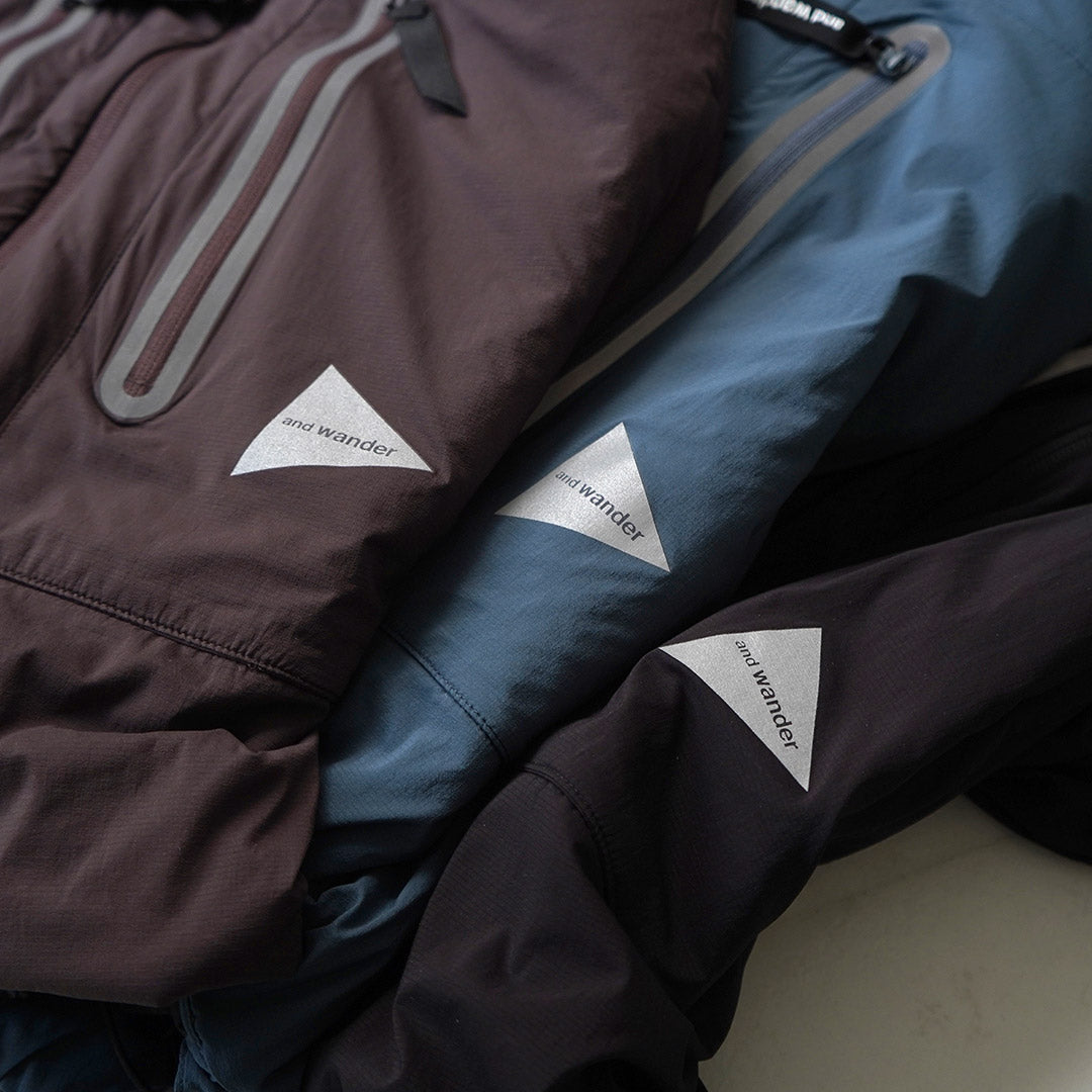 AND WANDER / Alpha AIR Collarless Jacket