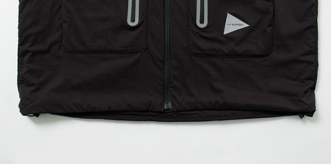 AND WANDER / Alpha AIR Collarless Jacket