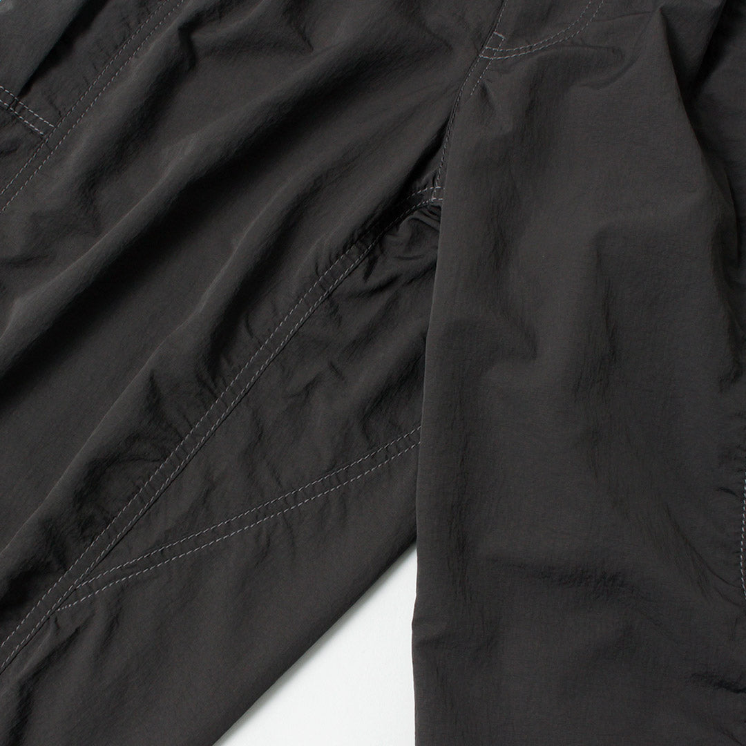 AND WANDER / Crinkle Nylon Pants