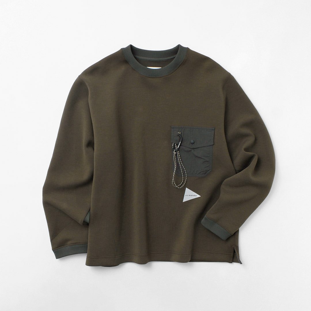 AND WANDER / Airy Warm Pullover