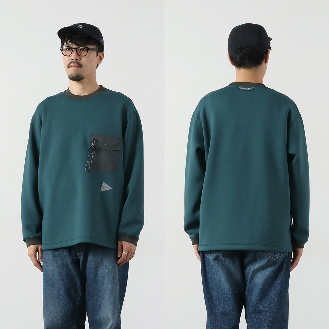 AND WANDER / Airy Warm Pullover