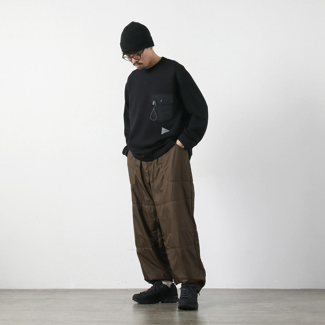 AND WANDER / Airy Warm Pullover