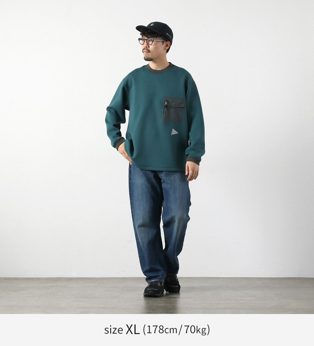 AND WANDER / Airy Warm Pullover