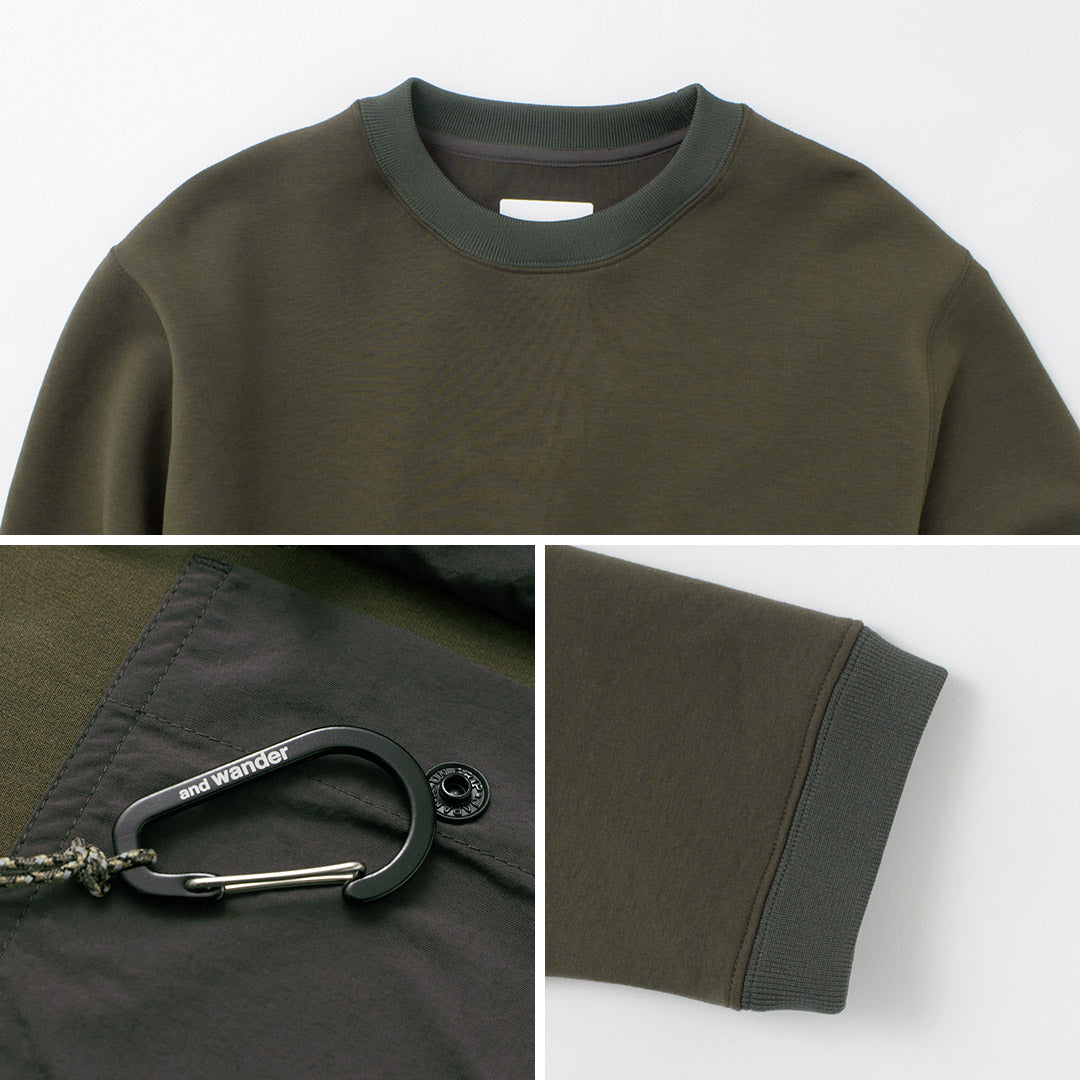 AND WANDER / Airy Warm Pullover