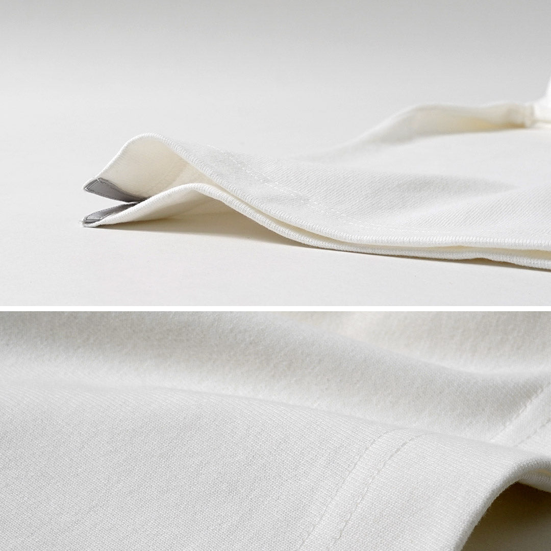 AND WANDER / Heavy Cotton Pocket Long Sleeve T-Shirt