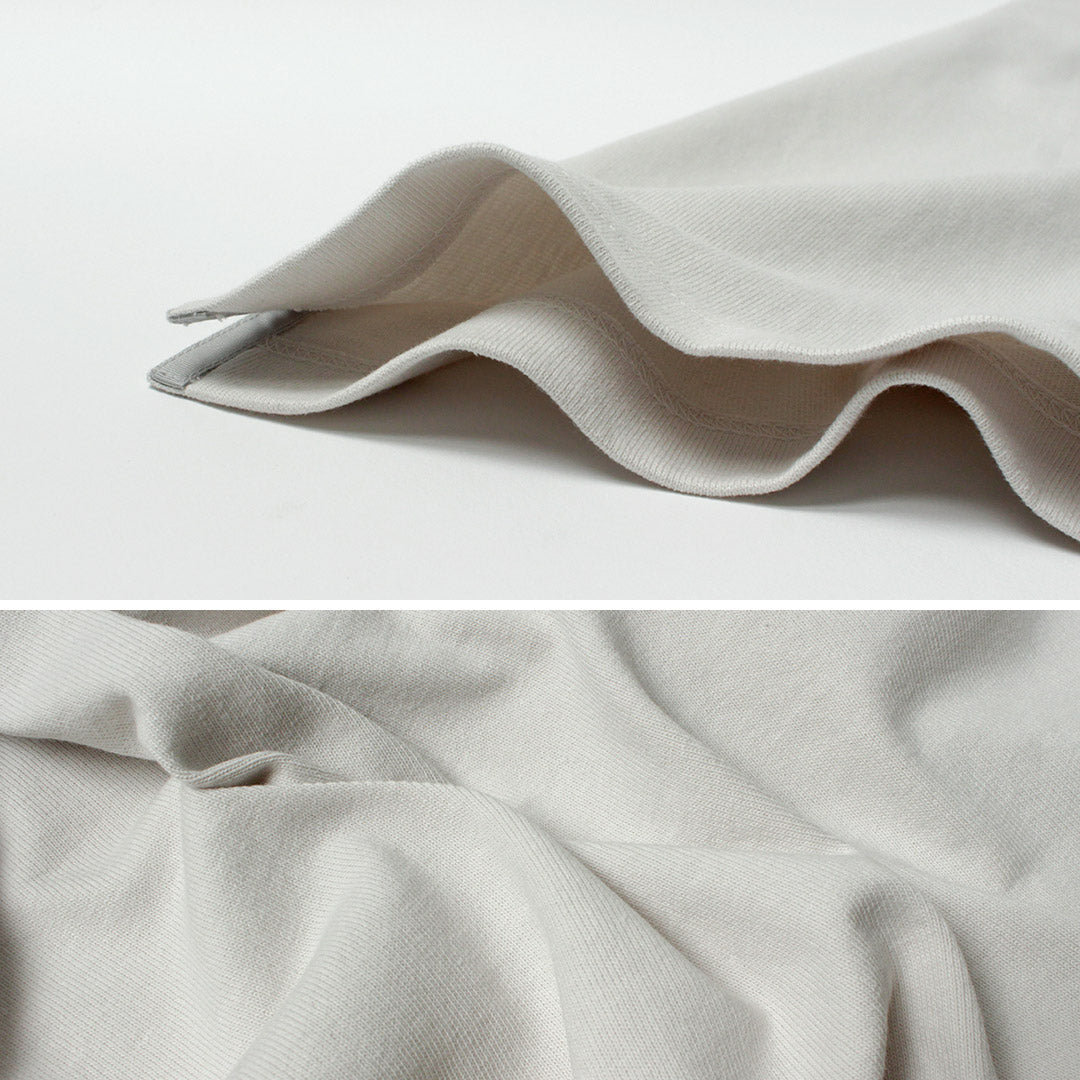 AND WANDER / Heavy Cotton Pocket Long Sleeve T-Shirt