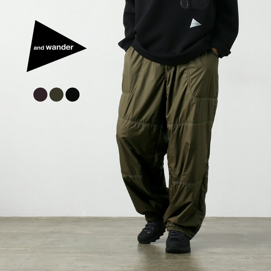 AND WANDER / Octa Fluffy Pants
