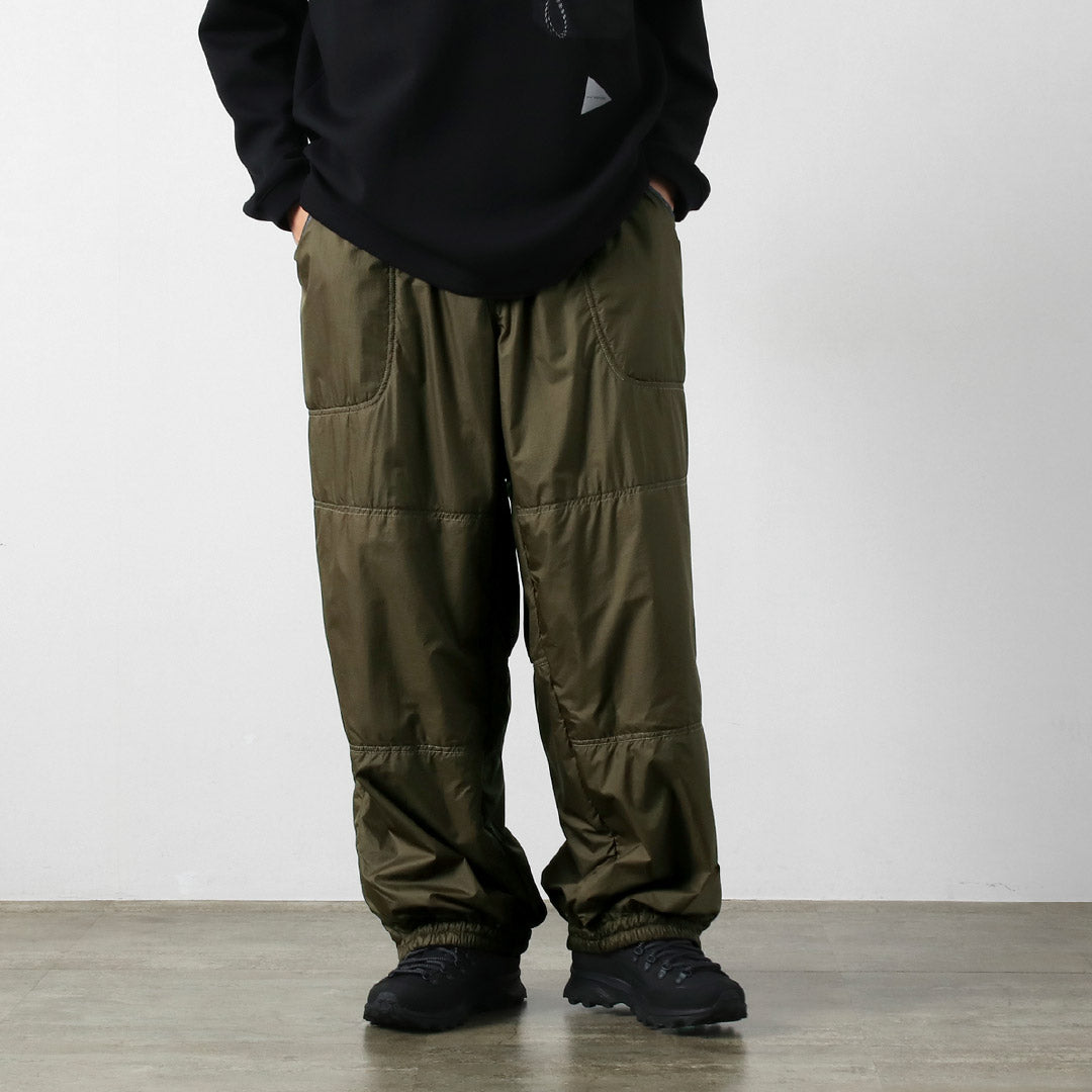 AND WANDER / Octa Fluffy Pants