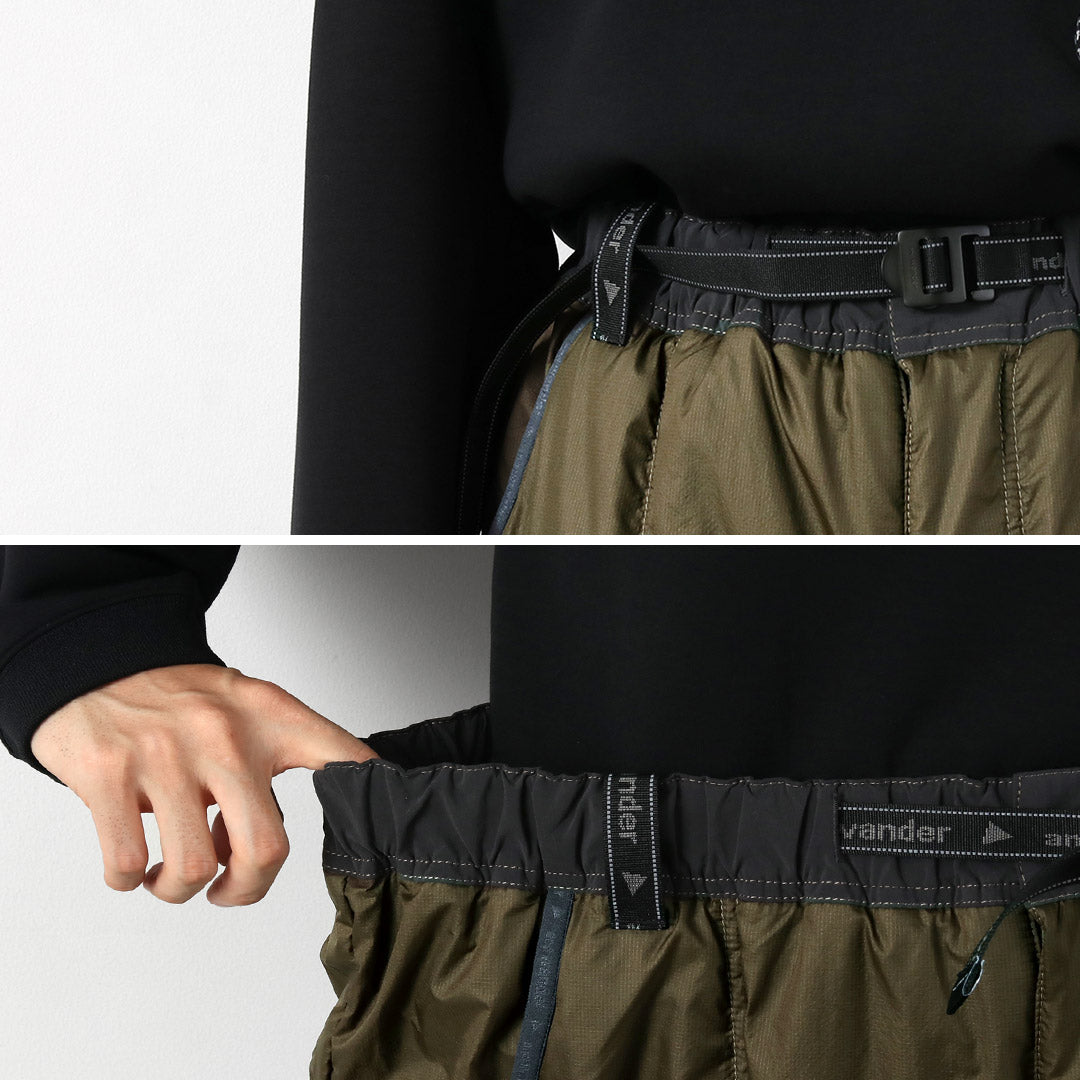 AND WANDER / Octa Fluffy Pants