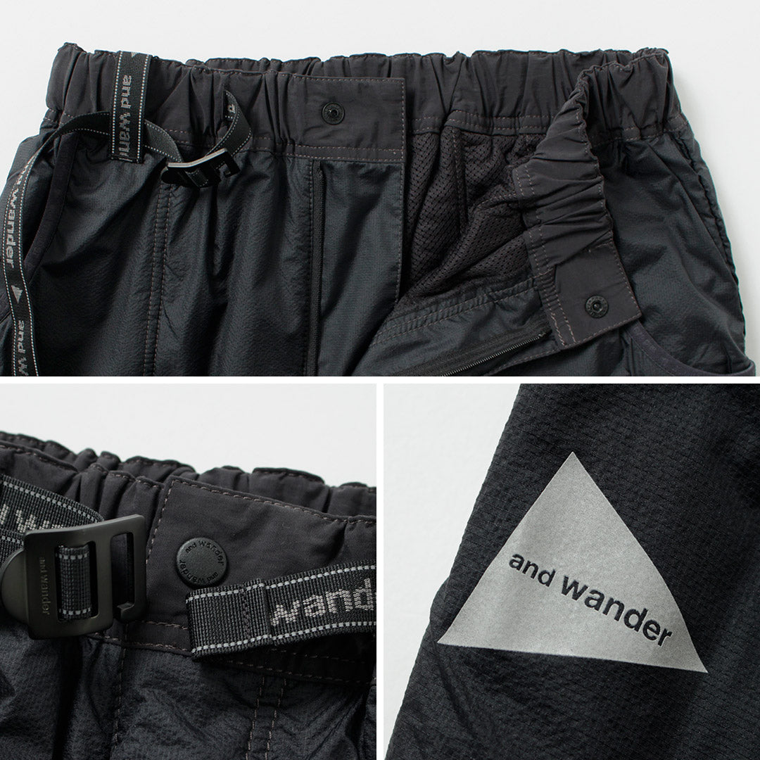 AND WANDER / Octa Fluffy Pants
