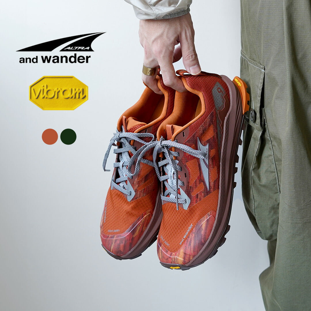 AND WANDER / Altra Collaboration Lone Peak 9 Plus Sneakers