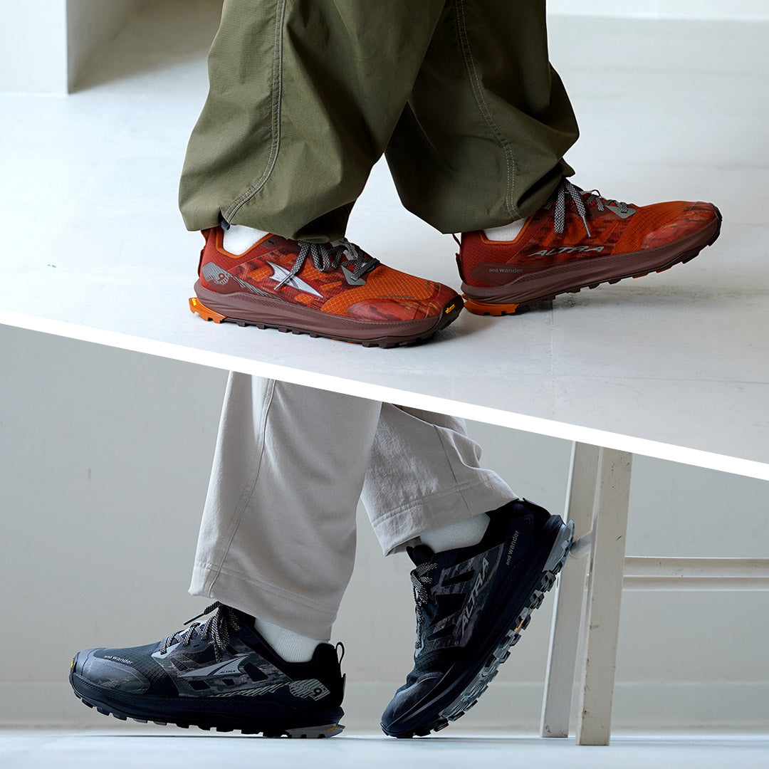 AND WANDER / Altra Collaboration Lone Peak 9 Plus Sneakers