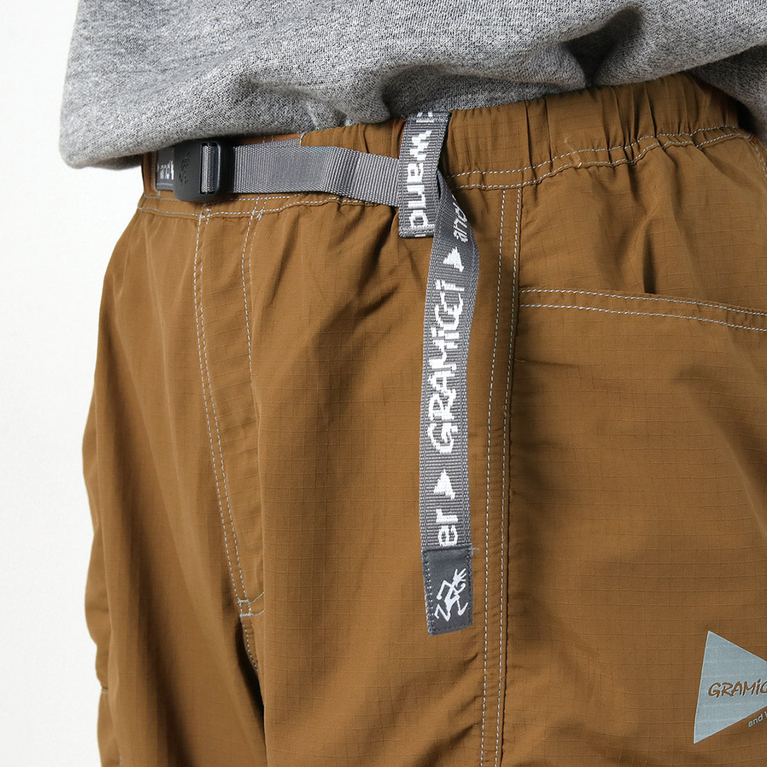 AND WANDER / GRAMICCI Collaboration Ripstop Voyager Pants