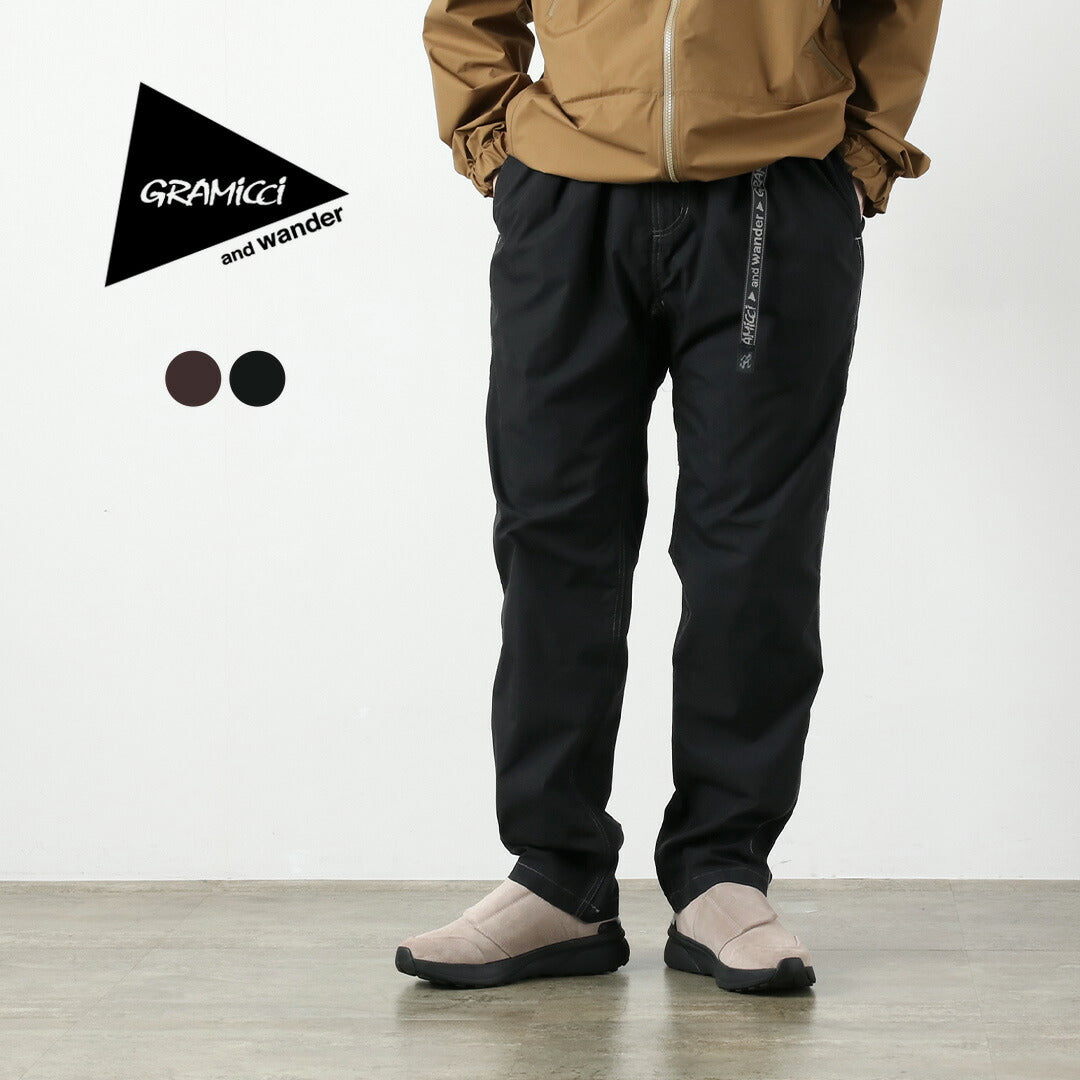 AND WANDER / GRAMICCI Collaboration Cotton Nylon Climbing Pants