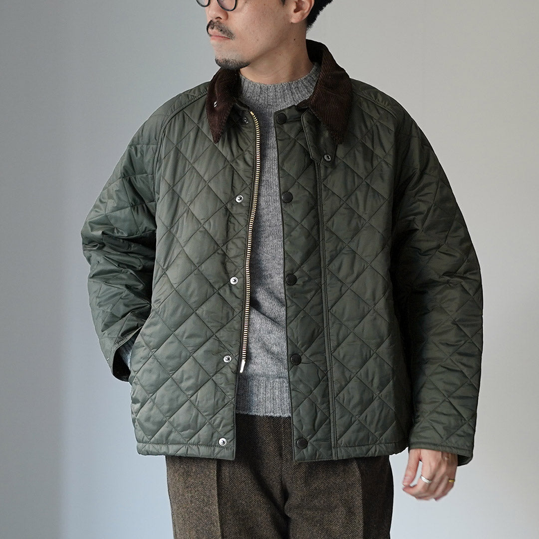 ★BARBOUR / 超大运输绗缝夹克