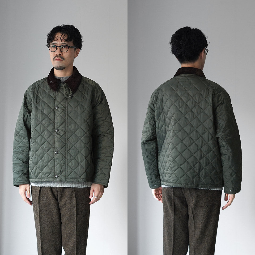 ★BARBOUR / 超大运输绗缝夹克