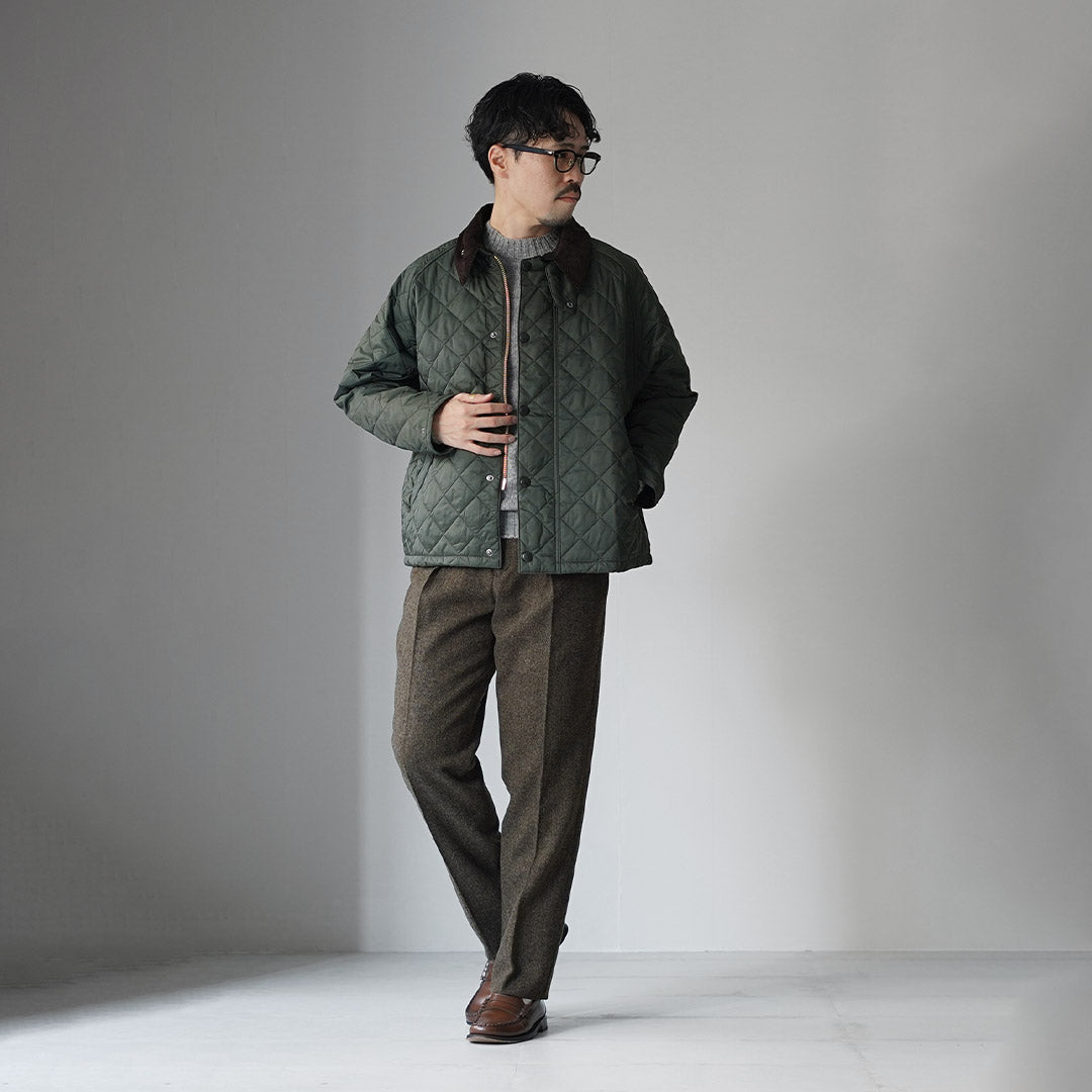 ★BARBOUR / 超大运输绗缝夹克