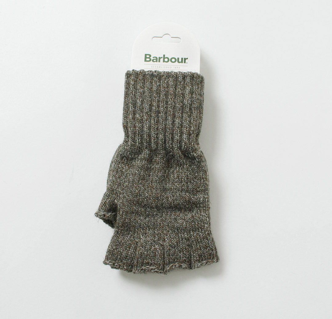 ★BARBOUR /露指手套