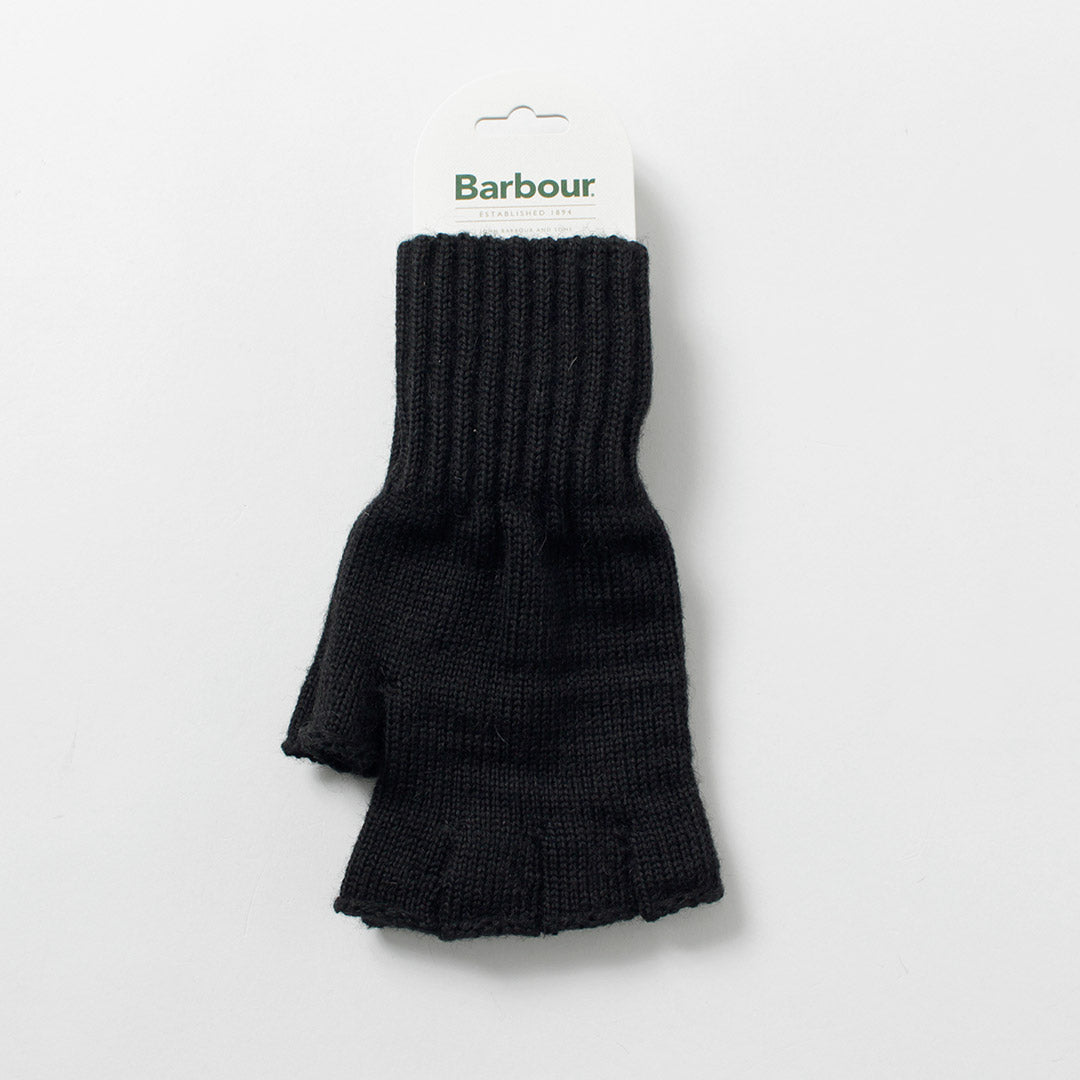 ★BARBOUR /露指手套