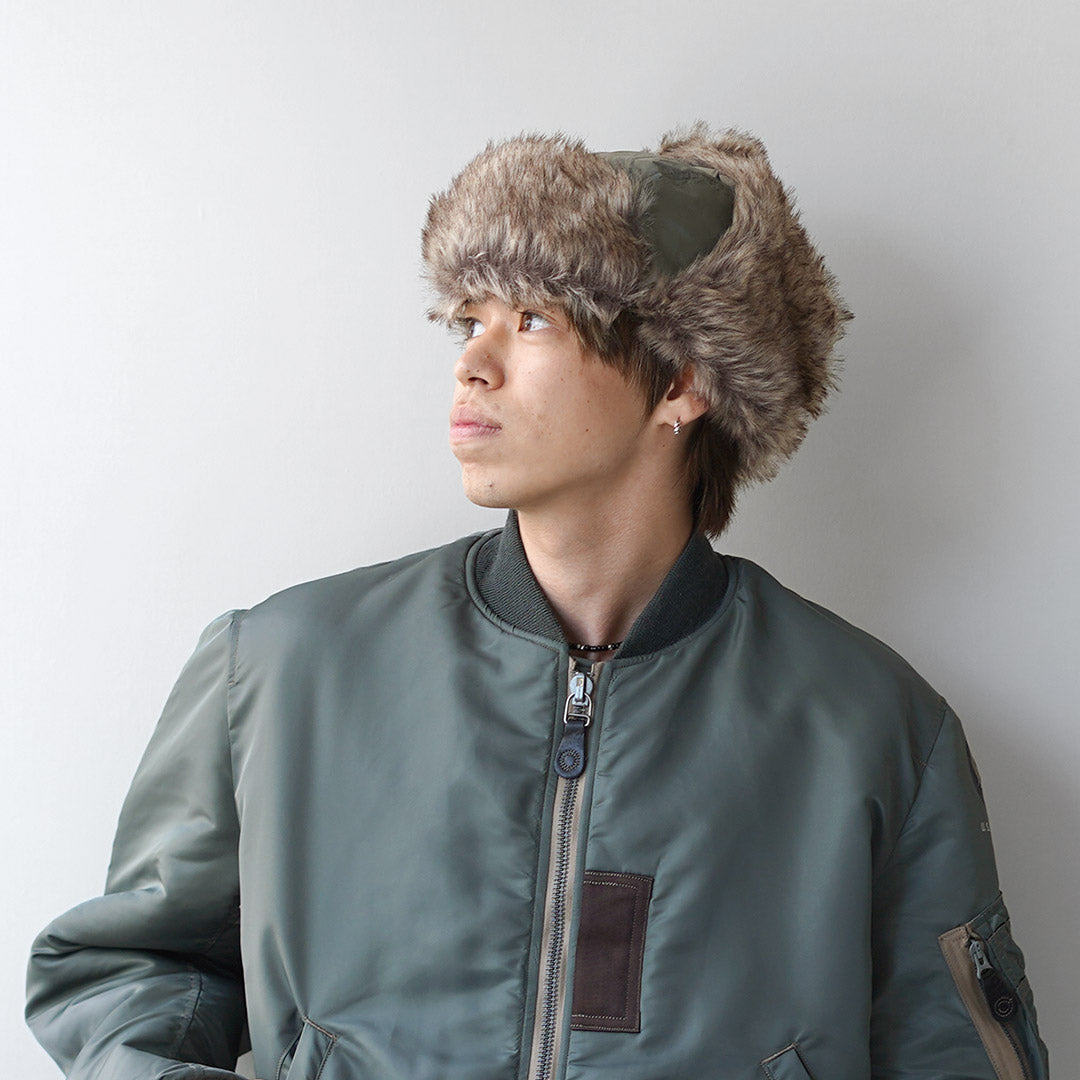 NANGA / AURORA-TEX Fur Flight Cap