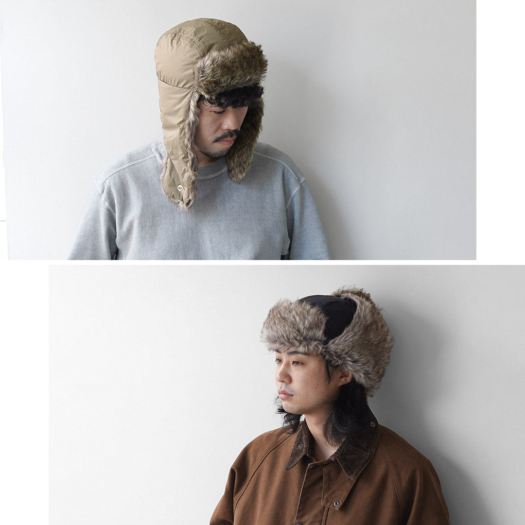 NANGA / AURORA-TEX Fur Flight Cap