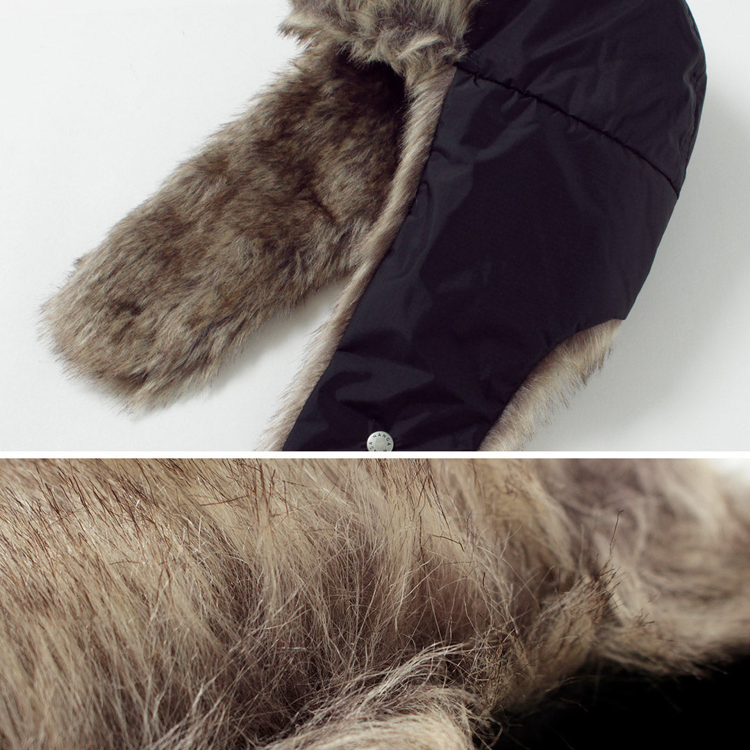 NANGA / AURORA-TEX Fur Flight Cap