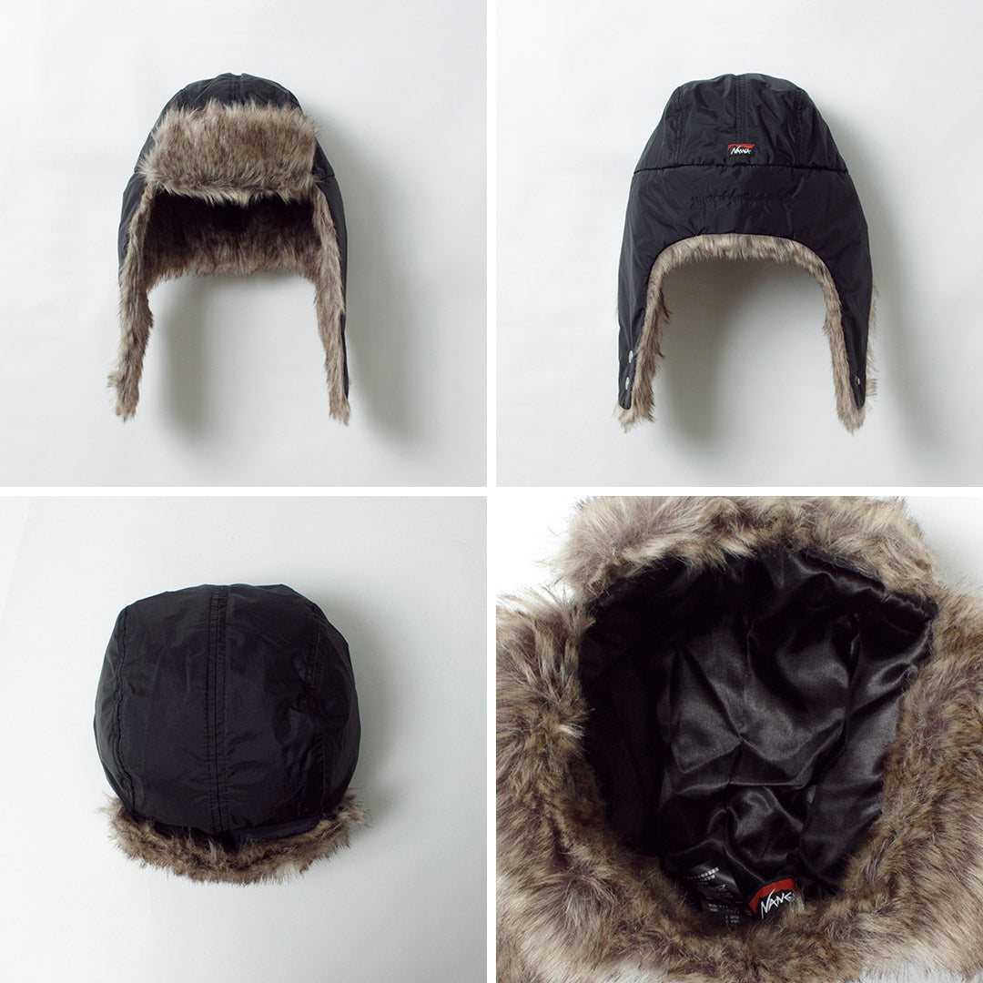 NANGA / AURORA-TEX Fur Flight Cap