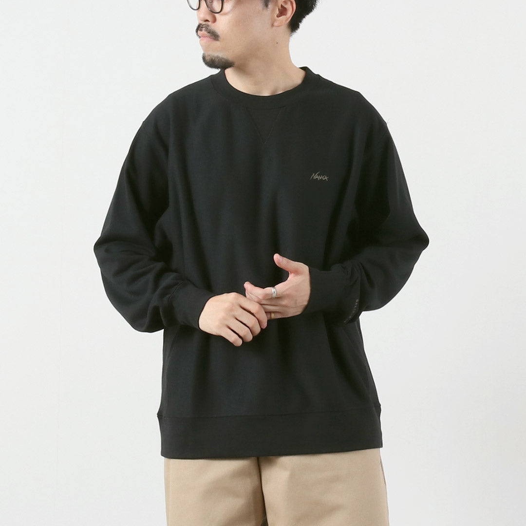 NANGA / Dry Mix Terry Crew Sweatshirt