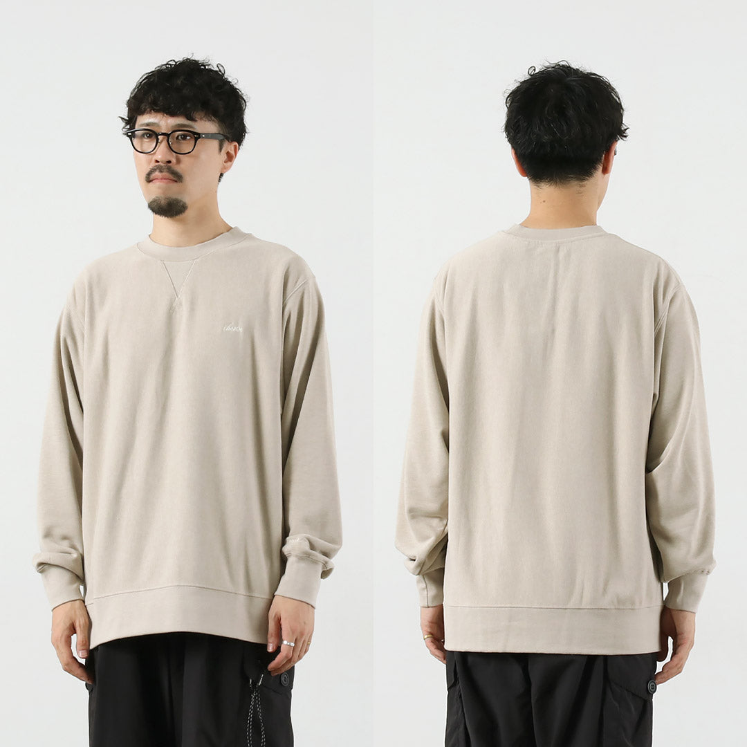 NANGA / Dry Mix Terry Crew Sweatshirt