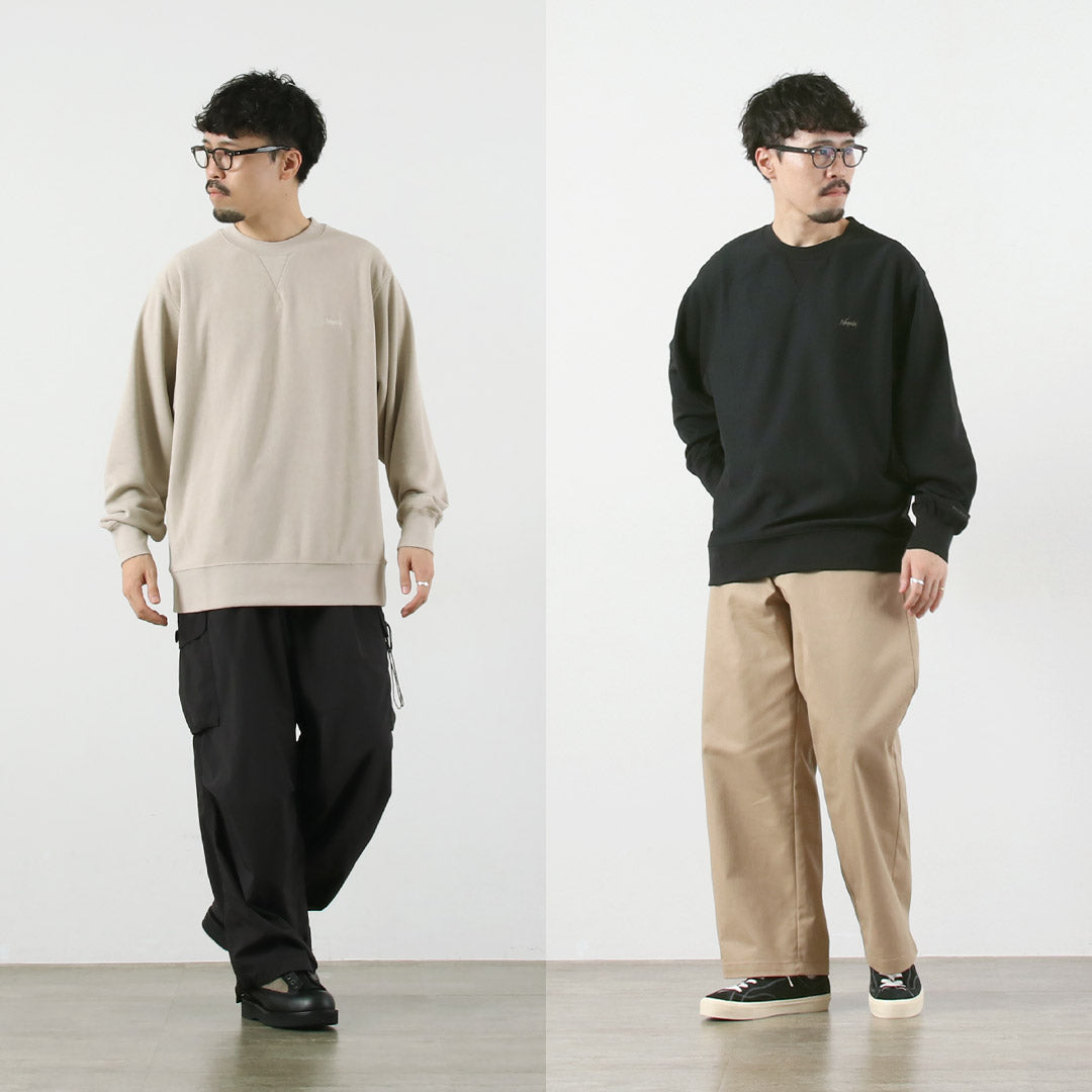NANGA / Dry Mix Terry Crew Sweatshirt