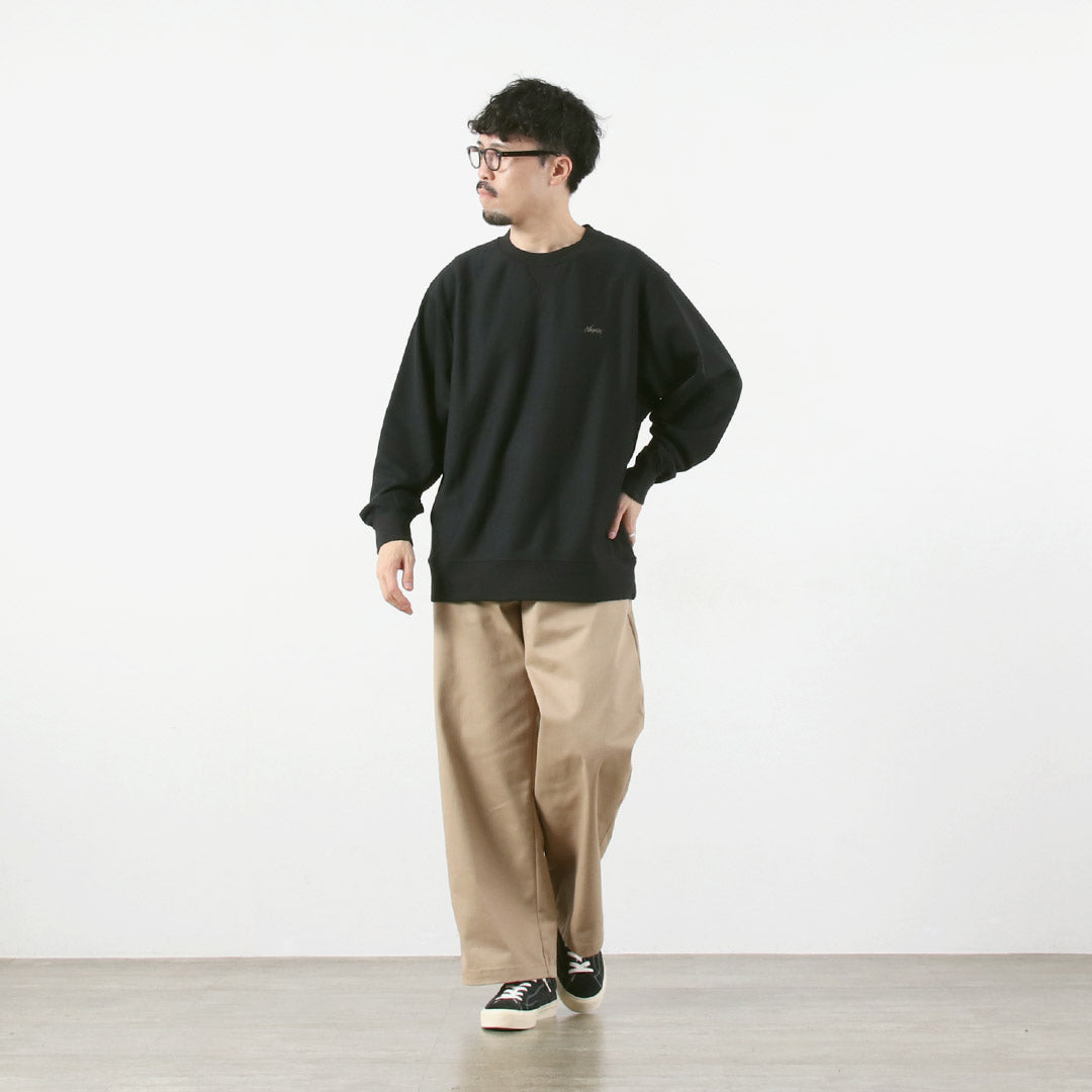 NANGA / Dry Mix Terry Crew Sweatshirt