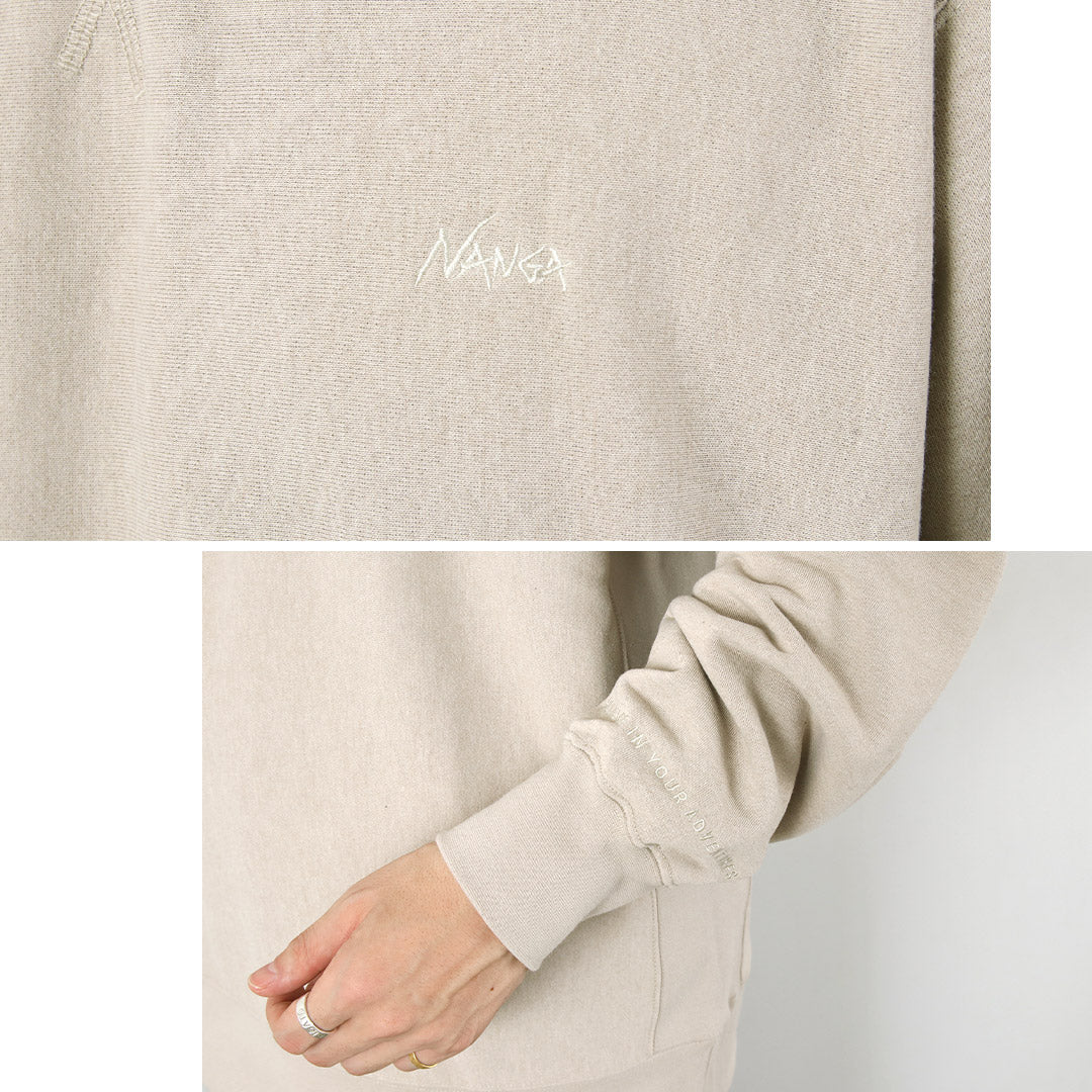 NANGA / Dry Mix Terry Crew Sweatshirt