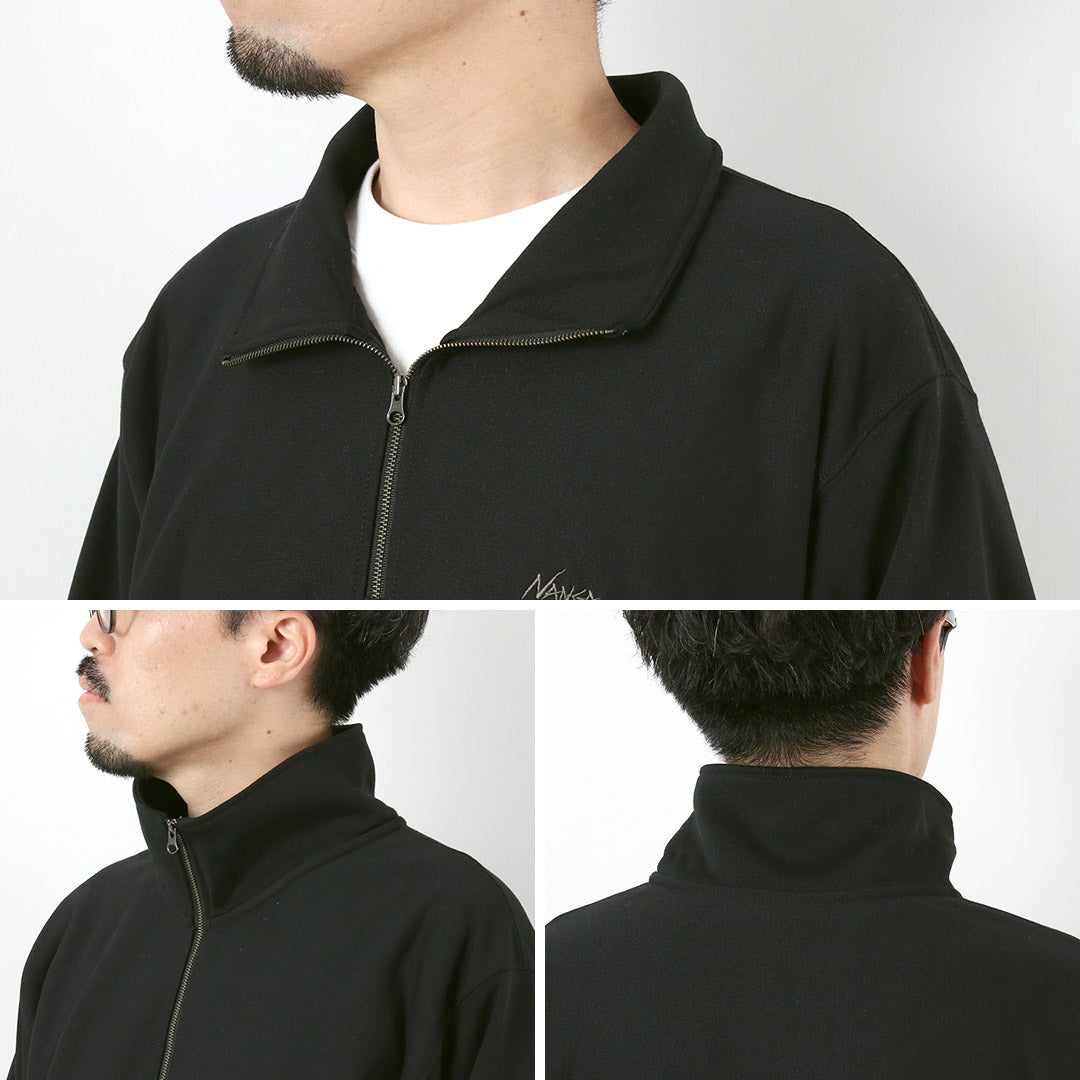 NANGA / Dry Mix Terry Half Zip Sweatshirt