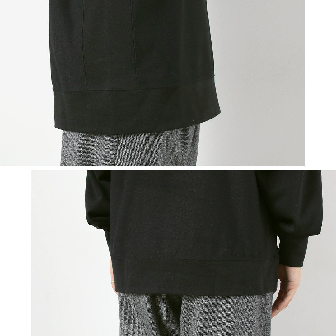 NANGA / Dry Mix Terry Half Zip Sweatshirt