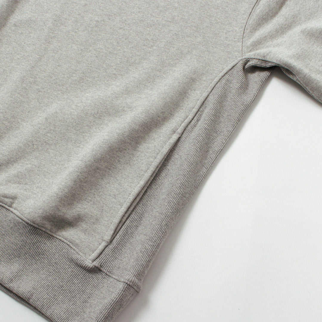 NANGA / Eco Hybrid Mini Box Logo Embroidery Sweatshirt