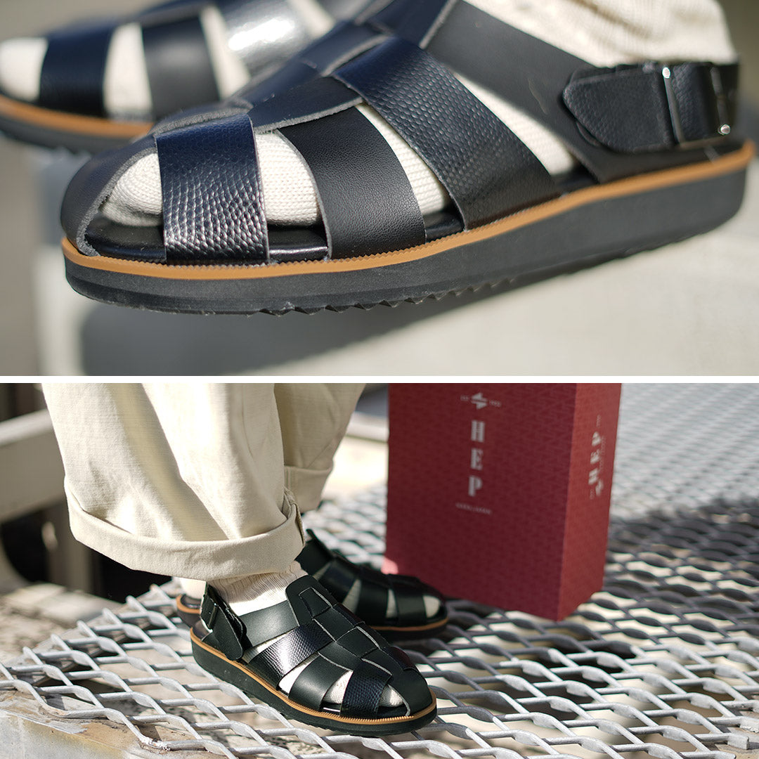 HEP / DRV Driving Sandals Snake