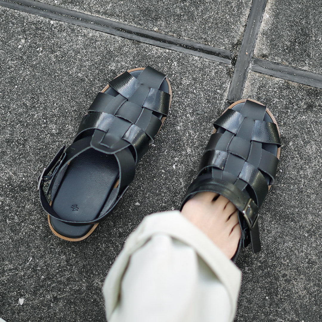 HEP / DRV Driving Sandals Snake