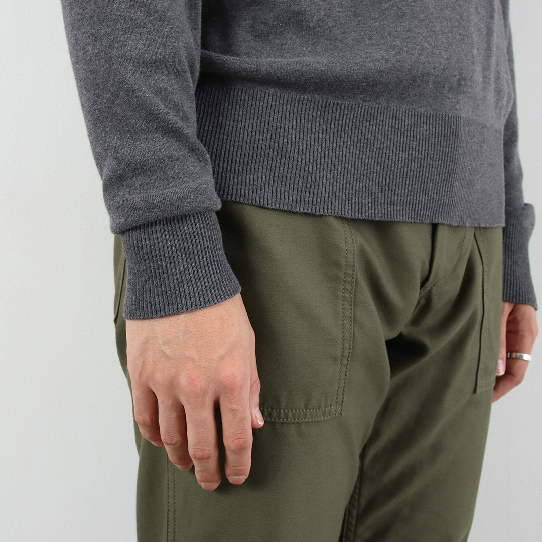 GICIPI / GIAGUARO Half Mock Neck Relaxed Fit Knit Sewn