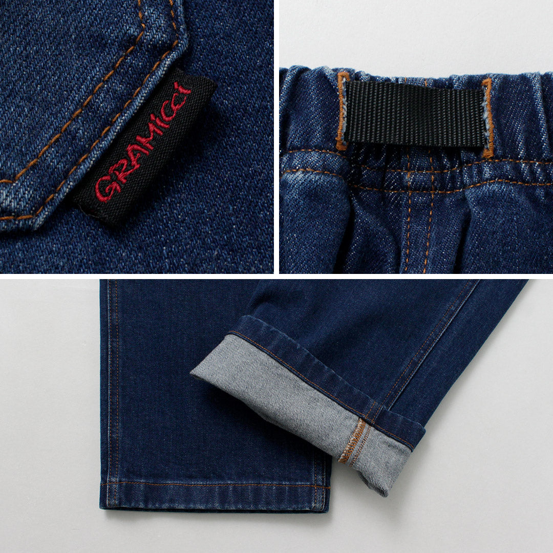 GRAMICCI / Stretch Denim Loose Tapered Ridge Pants