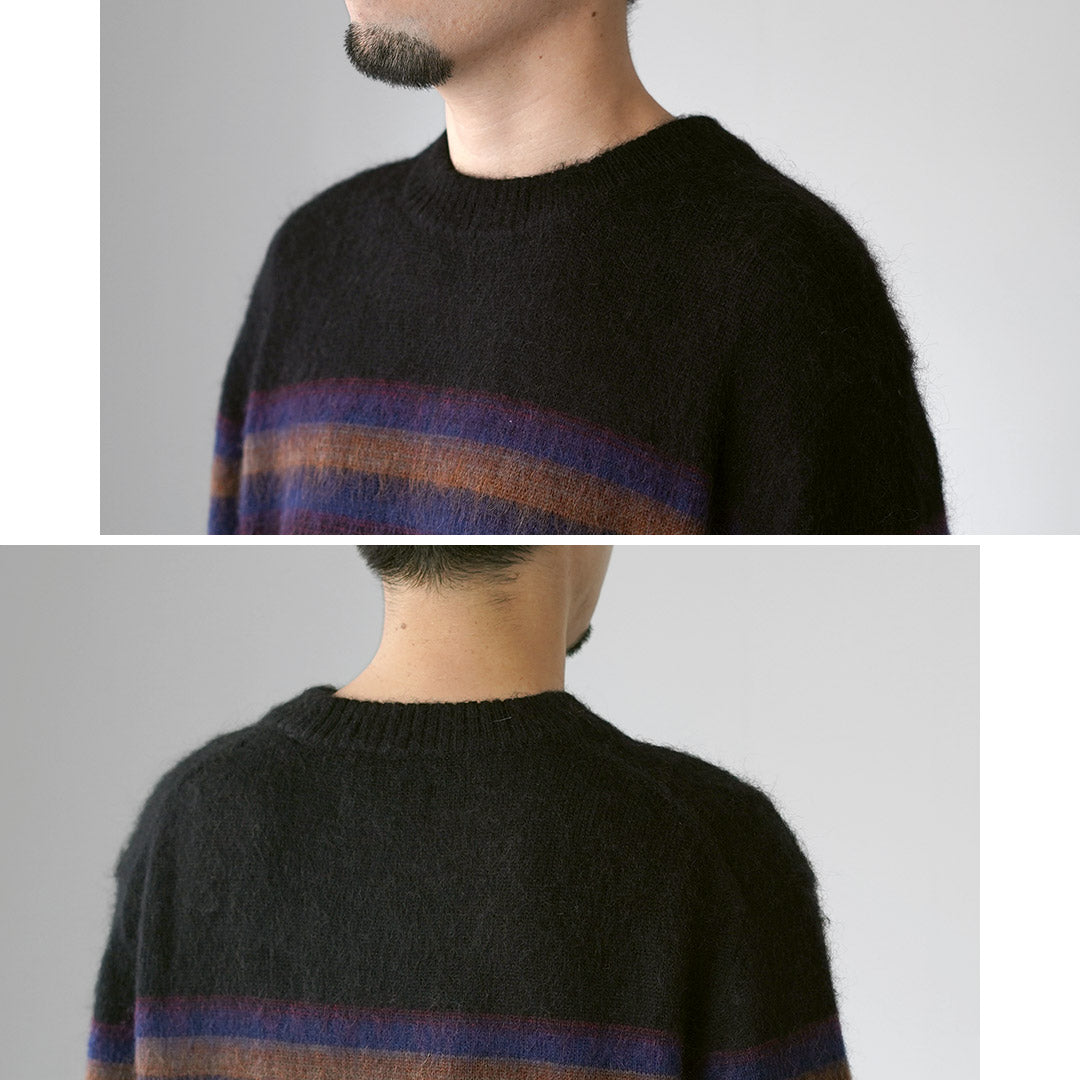 WAX LONDON / Wild Crew Knit Rayas ruborizadas