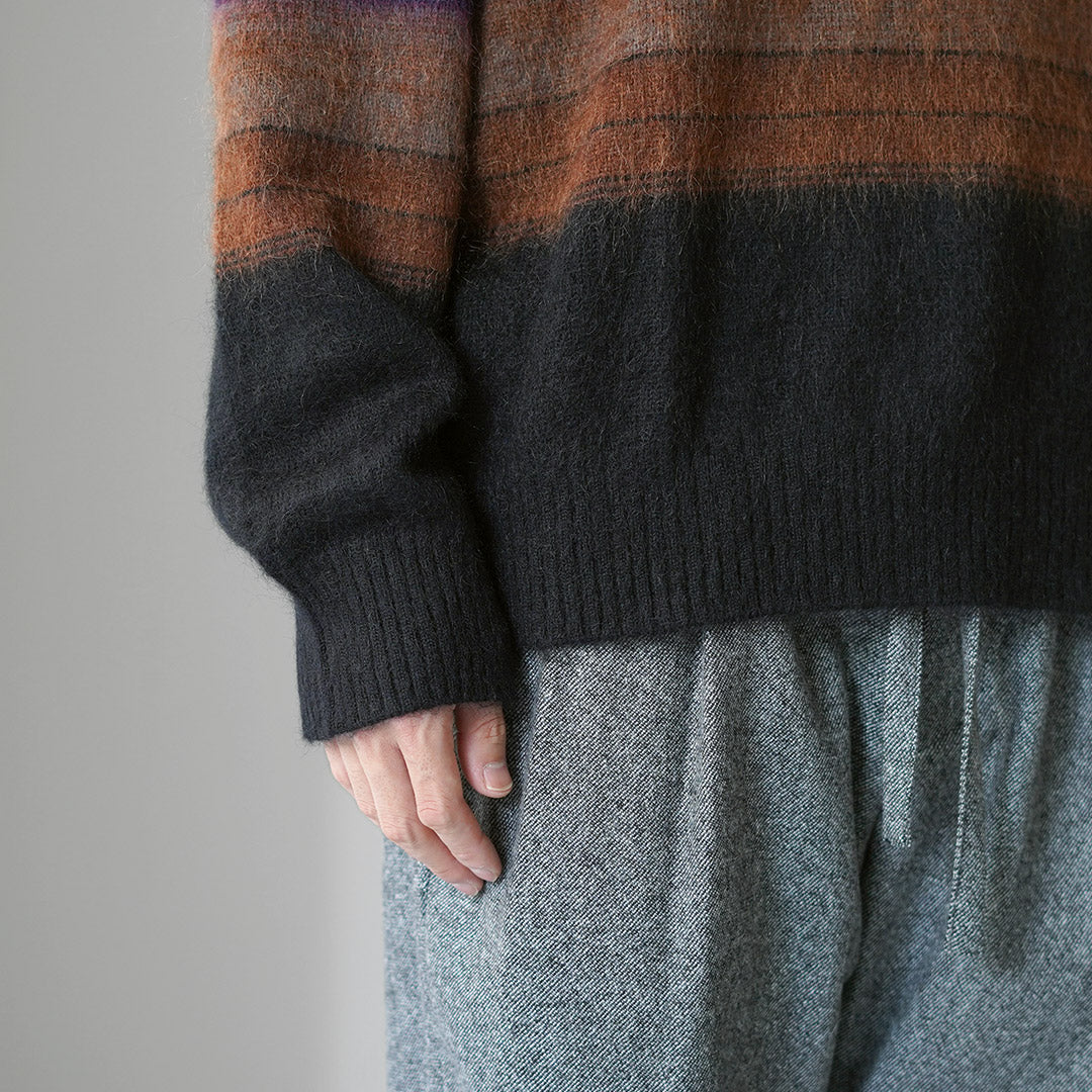 WAX LONDON / Wild Crew Knit Rayas ruborizadas