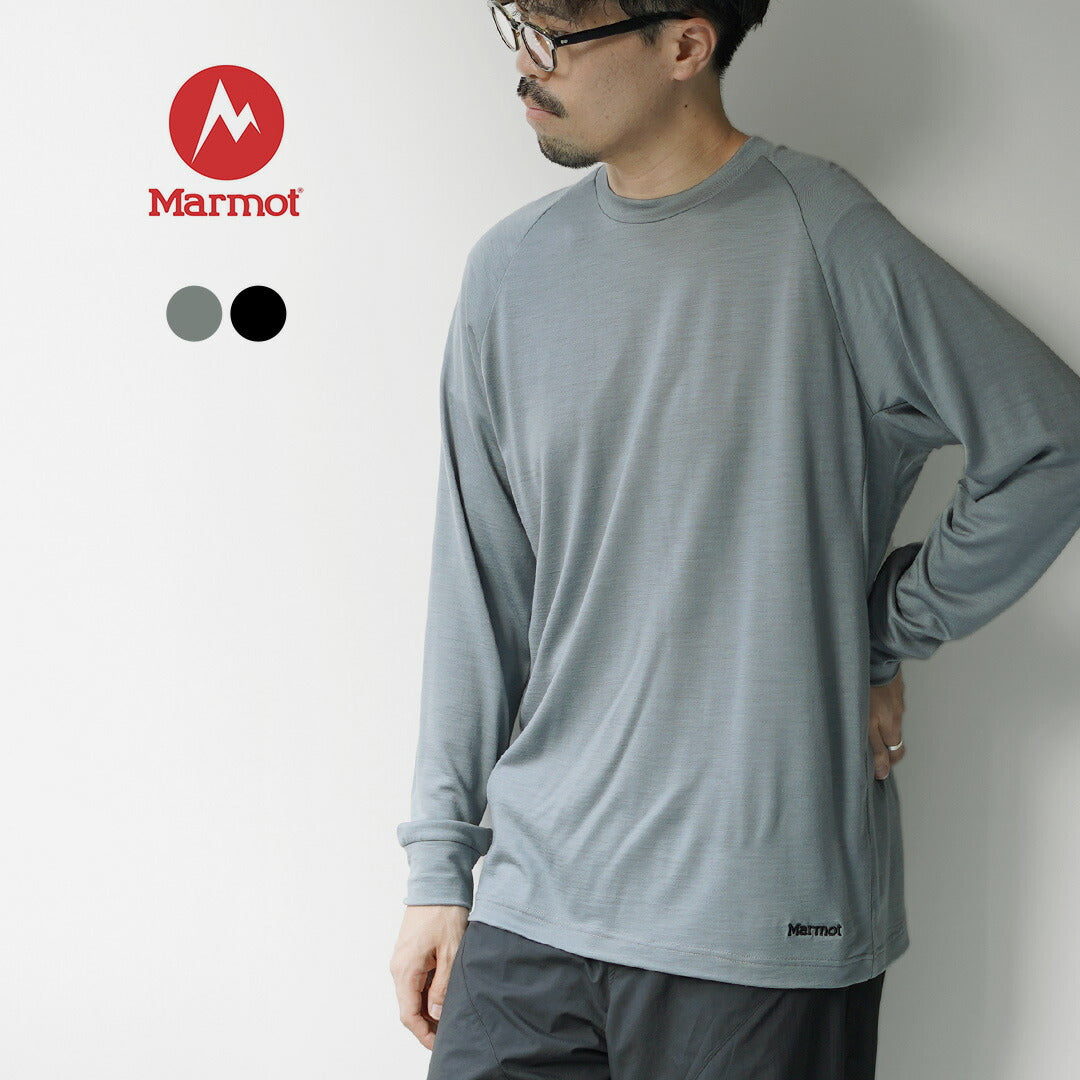MARMOT / Merino Wool Long Sleeve T-Shirt