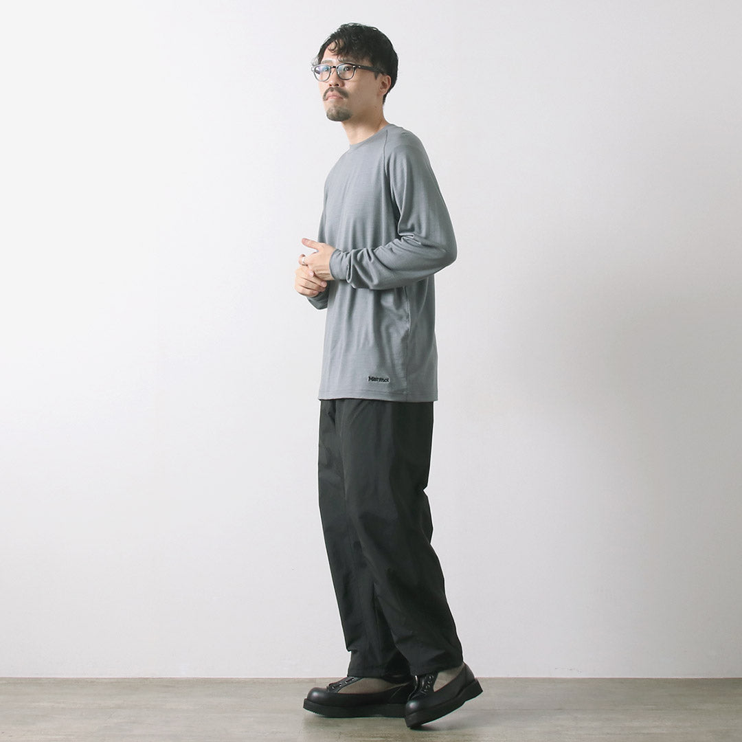 MARMOT / Merino Wool Long Sleeve T-Shirt