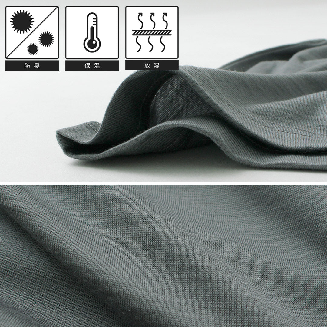 MARMOT / Merino Wool Long Sleeve T-Shirt