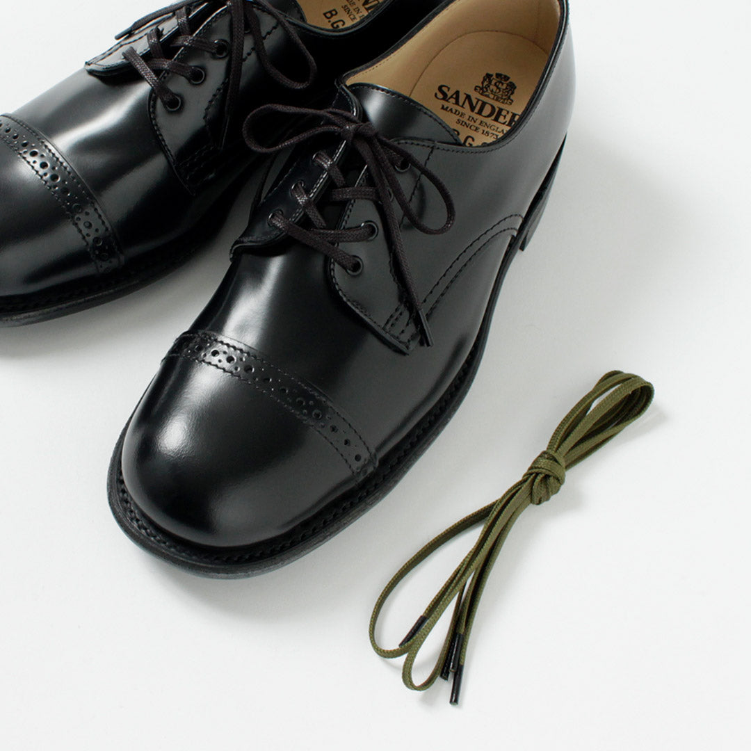 SANDERS / 1944B1 Punched Cap Derby Shoes