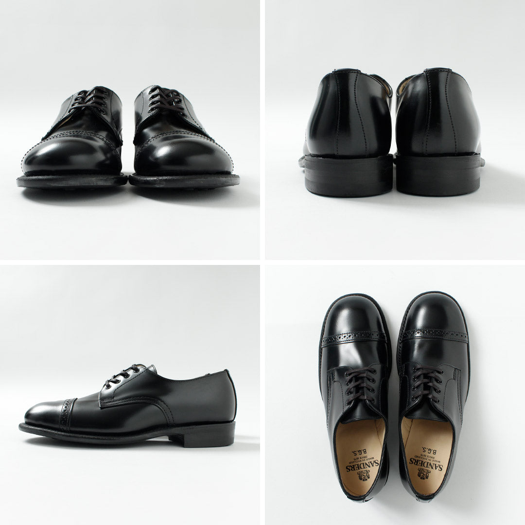 SANDERS / 1944B1 Punched Cap Derby Shoes